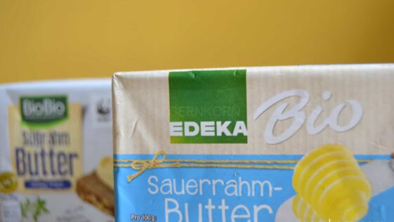 Deutsche Butter vergleichen (Süßrahm und Sauerrahm)