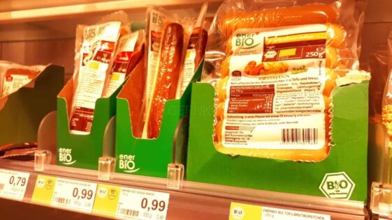 Bio Vegetarische Würste im Rossmann