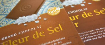 Salz Schokolate Packung