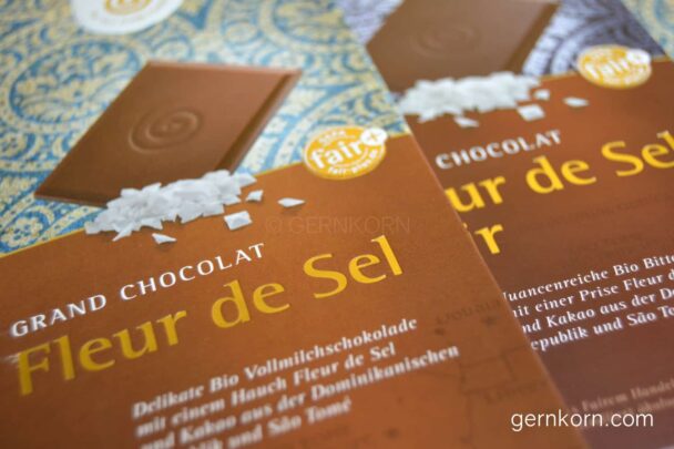 Salz Schokolate Packung