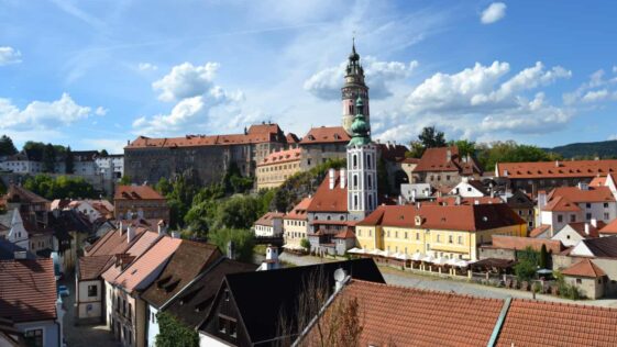 Krumau Stadt in Tschechien