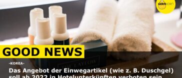 Good News - Einwegartikel verboten